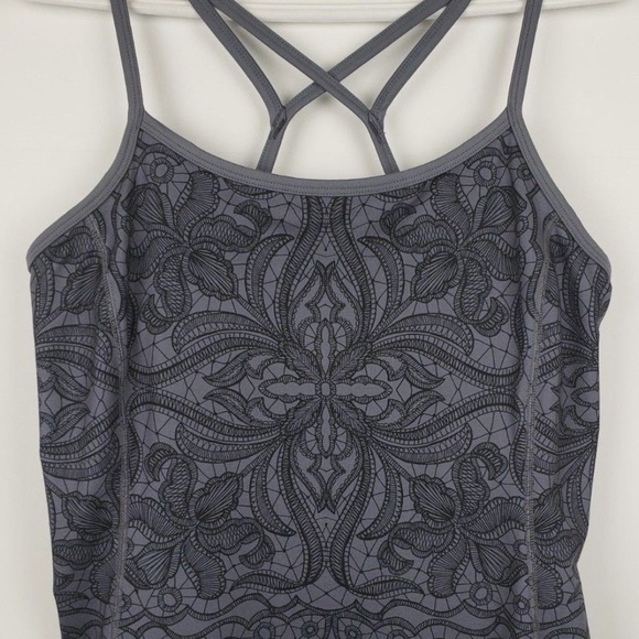 Athleta HARMONIOUS Strappy Yoga Floral Print - Picture 1 of 4